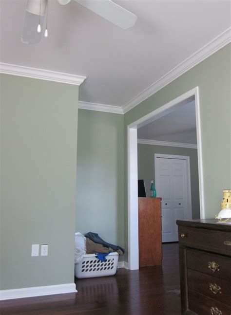 Sage green bedroom ideas you may use. The Murphy's: The Master Bedroom: Before and Progress