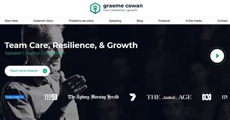 Graeme Cowans New Speaker Sizzle Reel And Speakers Kit Graeme Cowan Speaker Author