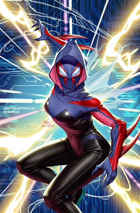 Spider Gwen Inhyuk Lee Marvel Вселенная Марвел Artist