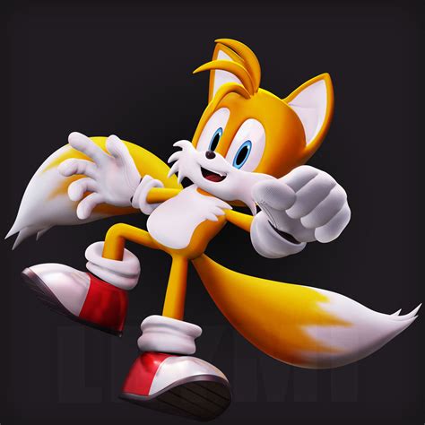 Miles Tails Prower Render By Leymi Lopez On Deviantart