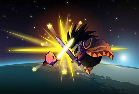 Duel In The Darkened Sky Tribute By ObstinateMelon On DeviantArt Kirby