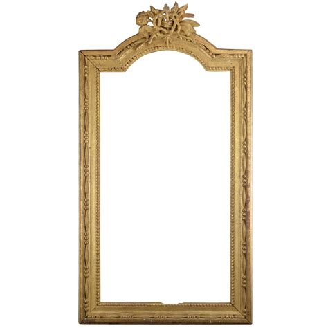 Large Napoleon Iii Frame In Wood And Gilded Stucco For Sale At 1stdibs
