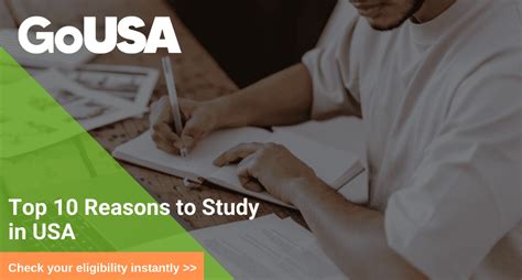 Top 10 Reasons To Study In Usa Why Study Abroad In Usa Gousa