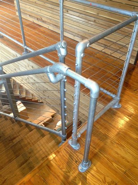 Cable Rail Kee Klamp Pipe Railing By Simplified Building Concepts Via