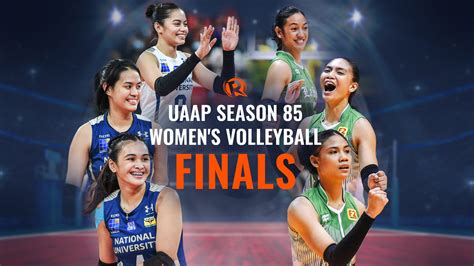 Highlights La Salle Vs Nu Uaap Season 85 Womens Volleyball Finals Game 1