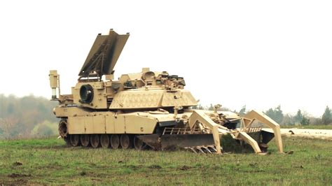 Us Army Assault Breacher Vehicle Abv In Action At Exercise Combined