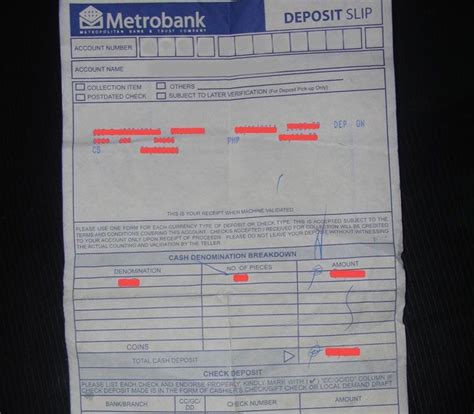 63 Pdf Sample Deposit Slip Metrobank Free Printable Docx Download Zip