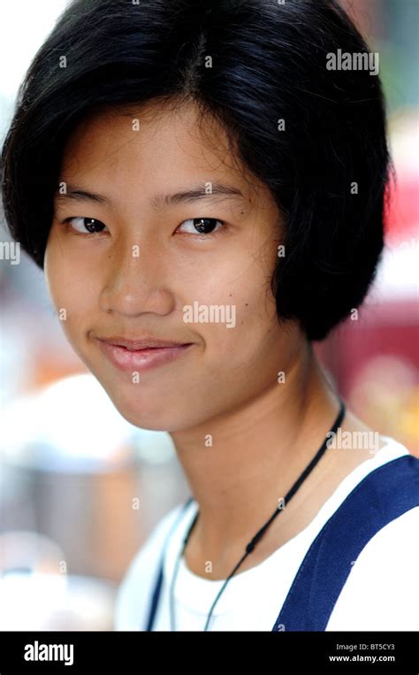 Girl Hawker In Chinatown Bangkok Thailand Stock Photo Alamy