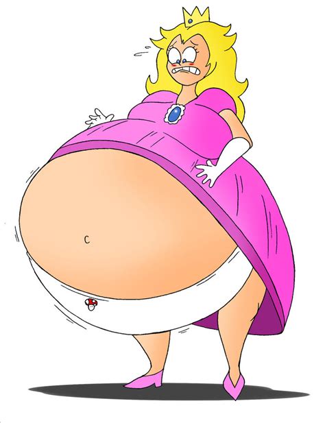 AT Peach Belly Inflation By Robot001 On DeviantArt