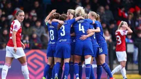 Women S Super League Roundup Chelsea Beat Arsenal To Blow Title Race