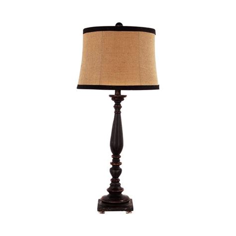 Somette 1 Light Black Traditional Table Lamp Overstock 9097097