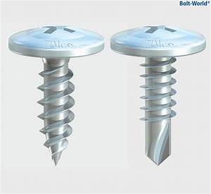 Wafer Head Drywall Dry Lining Screws Self Drilling Or Sharp Point