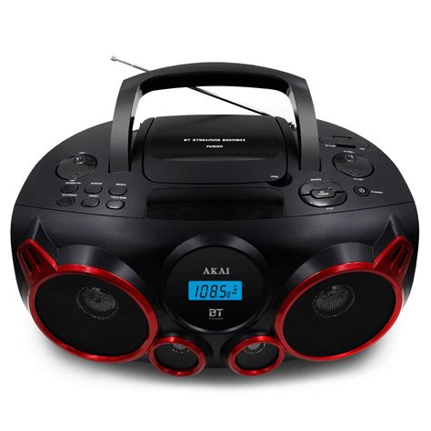 Akai Ceu Bt Boombox Radio Radio R Veil Aka Sur Ldlc Com