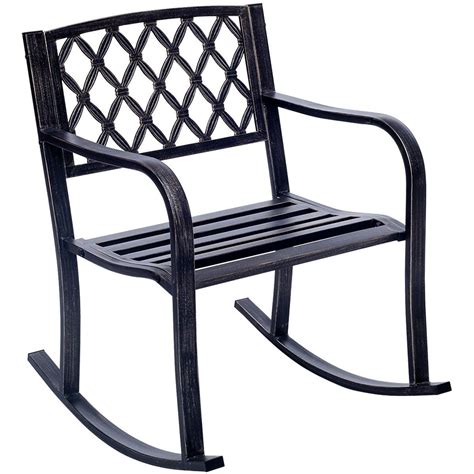 Best 15 Of Patio Metal Rocking Chairs