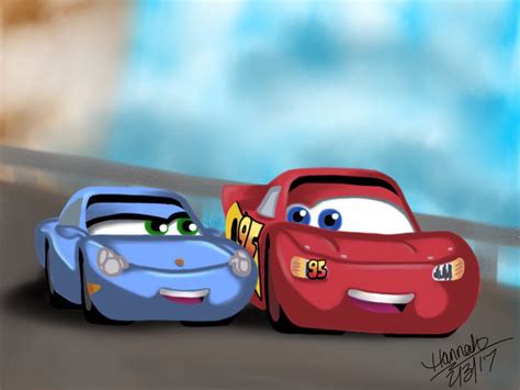 Cars Lightning Mcqueen And Sally Human