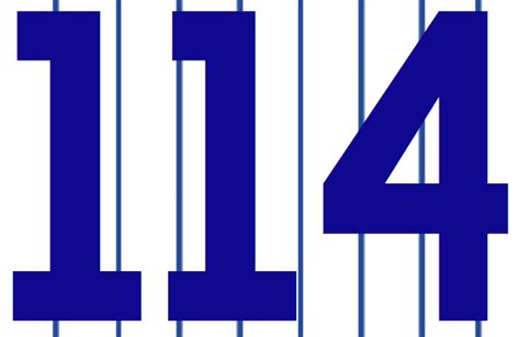 The Chicago Cubs Magic Number 114