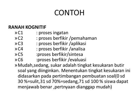 Soal c4 sampai soal c6 disebut soal hots. Contoh Soal C1 Sampai C6 Untuk Sd - Contoh Soal C1 Sampai ...