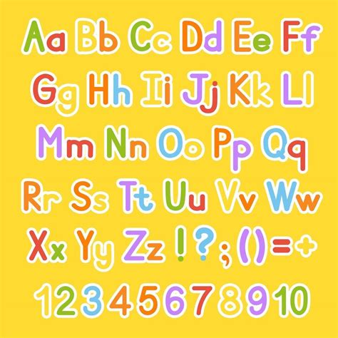 English Alphabet Vector Set 2416173 Vector Art At Vecteezy