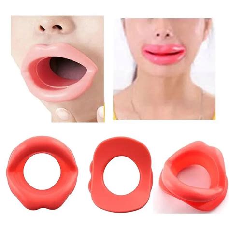 Face Slim Exerciser Muscle Lips Trainer Tightener Face Lift Slimmer Massage Silicone Rubber Anti