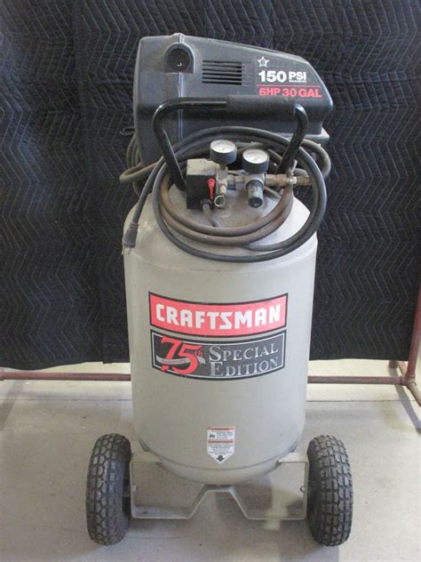 Craftsman Special Edition Upright Air Compressor On Wheels 6hp 30 Gal