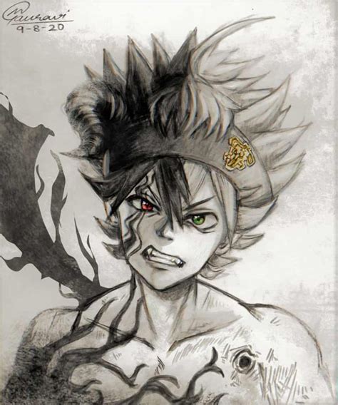 Asta Black Clover Gauravi Mungekar In 2023 Anime Sketch Black Clover