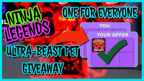 3,600 b$ (get free now that you are aware of the roblox arsenal codes, it's time to check out the steps to redeem them. X10 Stats Ninja Legends Elemental Pets Giveaway Roblox ...
