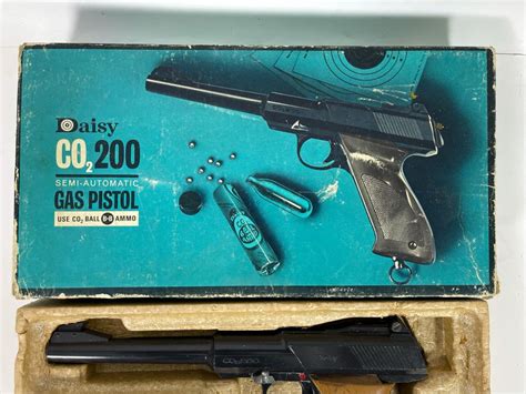 Collectible Vintage Daisy Co Semi Automatic Gas Pistol With