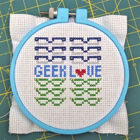 I Love When Craft Meets Geek Cross Stitch Patterns Geek Crafts