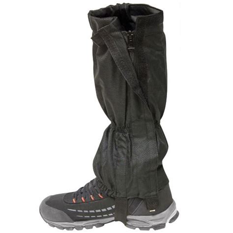Hiking Boot Gaiters Black Camouflageca