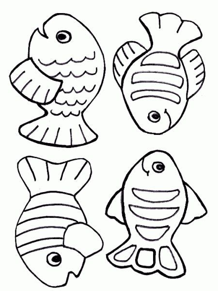 Simple Ideas For Primary 2 Lesson 27 Creation Coloring Pages Fish