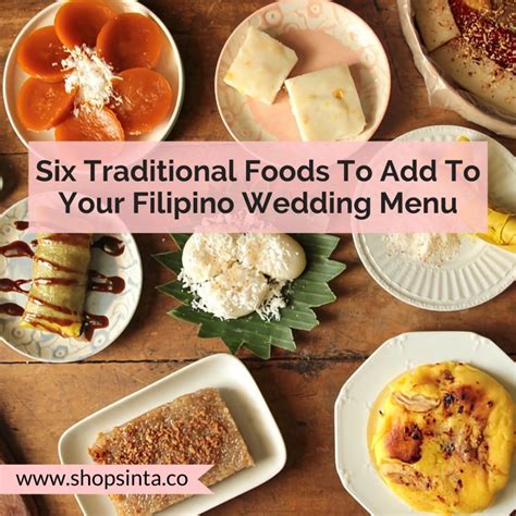 Six Traditional Foods To Add To Your Filipino Wedding Menu Filipino