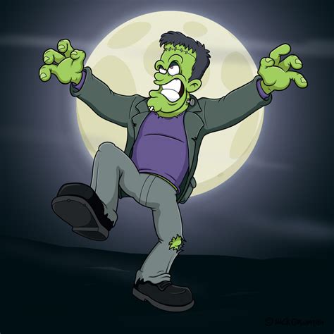Frankenstein Picture Cartoon Best Frankenstein Clipart 22443
