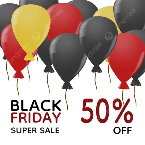 Black Friday Sale Clipart Hd Png Black Friday Sale Baloon Discount