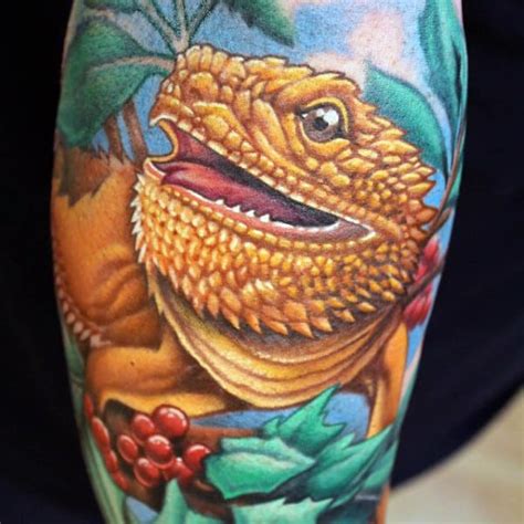 100 Lizard Tattoos For Men Cool Reptile Designs