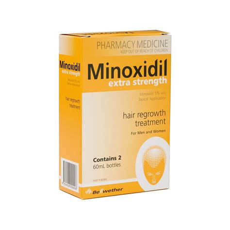 Minoxidil Extra Strength 5 2 X 60ml Generichealth Two Months Supply