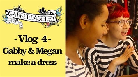 Gabby And Megan Make Gerties Shirtwaist Dress Vlog 4 Youtube