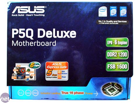 Asus P5q Deluxe Intel P45 Has Arrived Bit