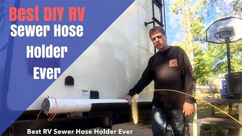As i mentioned, i had a few years of the first set. Best DIY RV Sewer Hose Storage - YouTube