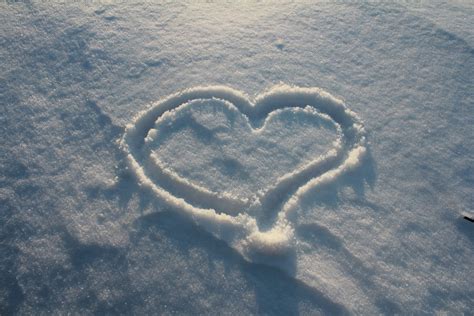 Snow Heart Free Photo Download Freeimages