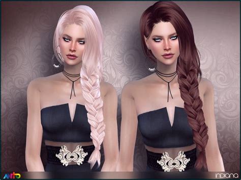 Anto Indiana Hairstyle Sims Hair Hair Styles Womens Hairstyles