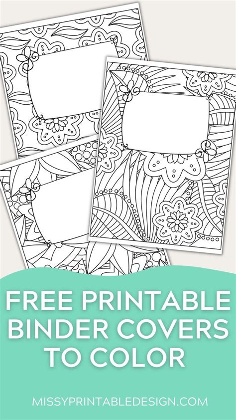 Free Binder Cover Printables Looking For A Fun Way To Add Some