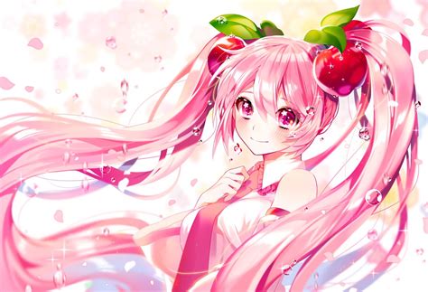 Anime Girl Pink Anime Girls Otaku Servant Of Evil Miku Chan Image