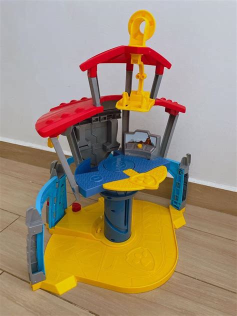 Paw Patrol Headquarters Lookout Tower Toy Hobbies And Toys Toys And Games