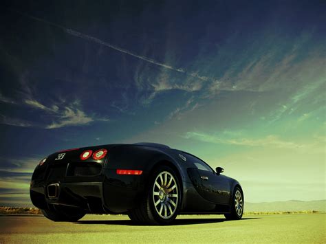 Black Bugatti Veyron Super Fast Luxury Car Photo Hd Wallpapers