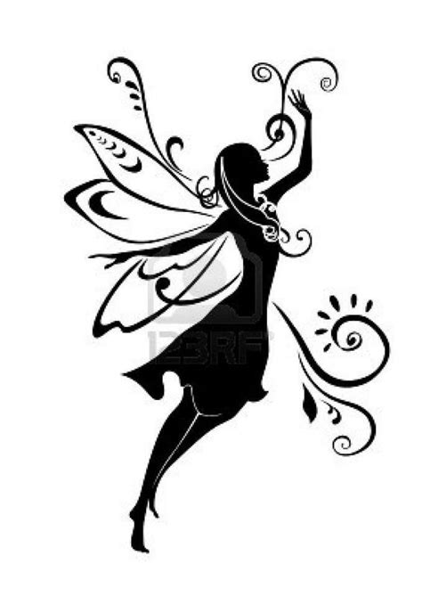 Fairy Silhouette With Images Fairy Tattoo Designs Fairy Tattoo