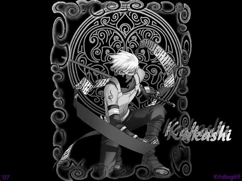 2.just below the image, you'll notice a button that says. Kakashi Black and White by Kitabug69 on DeviantArt