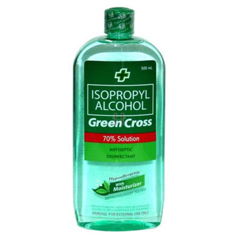 Greencross 70 Alcohol Isoprophyl With Moisturizer 500ml