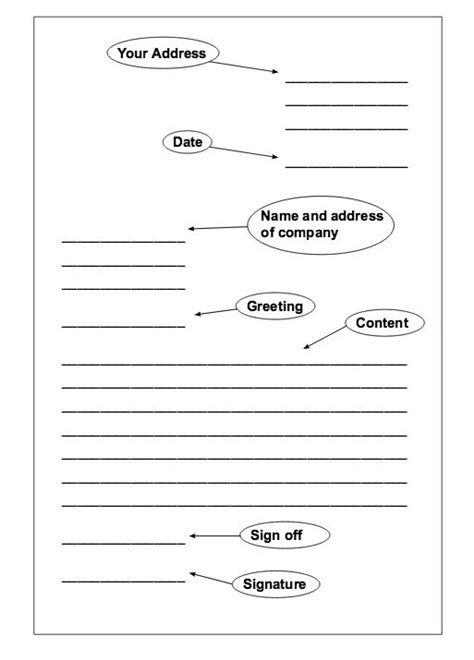 Body of the email 4. Formal Letters Examples For Students - planner template free