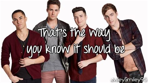 Big Time Rush Picture This With Lyrics Youtube