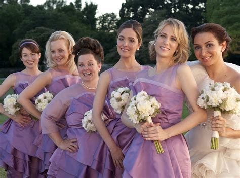 Bridesmaids From Best TV Movie Wedding Dresses E News